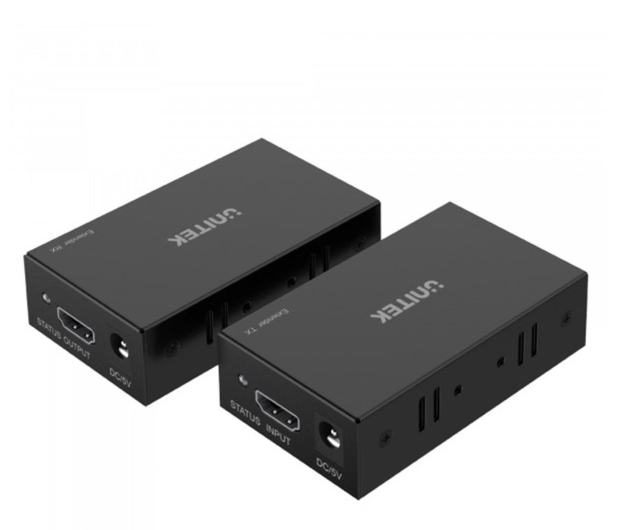 UNITEK Wzmacniacz HDMI Ethernet 60m V100A - 492057 - zdjęcie